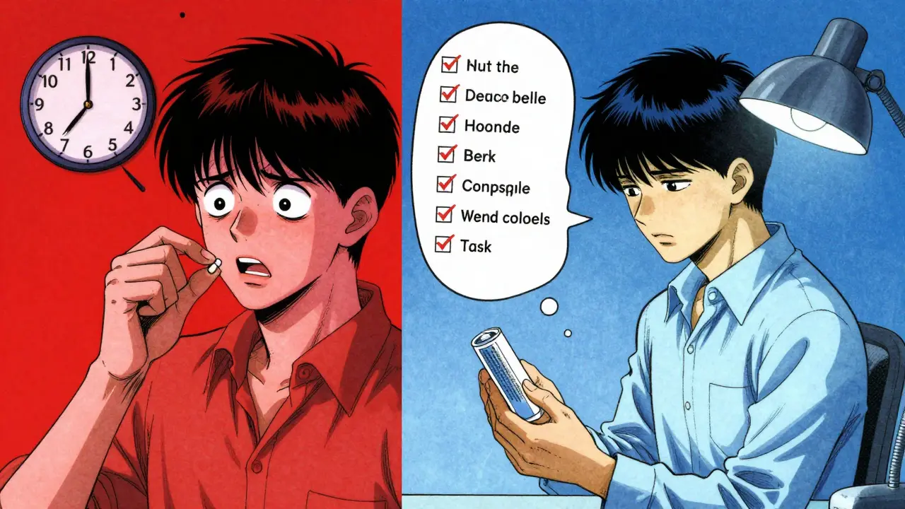 Split image showing medication error on one side and safe verification on the other.