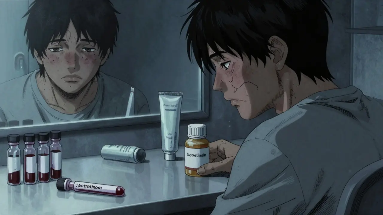 Isotretinoin for Severe Acne: Safety, Labs, and Results