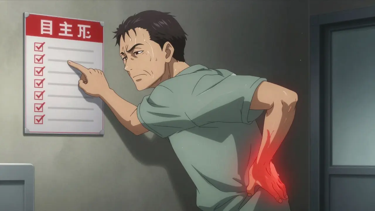 Low Back Pain: Red Flags, Imaging, and Exercise Therapy